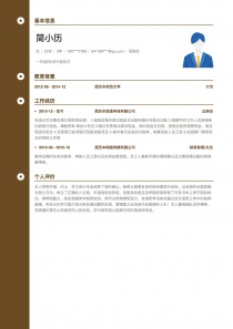 采购员空白个人简历下载Word格式