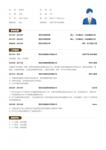 知识产权/专利/商标完整个人求职简历样本