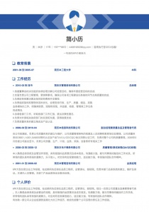 首席执行官CEO/总裁/总经理招聘简历模板下载