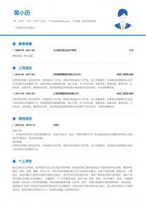 IT-品管/技术支持及其它个人简历模板