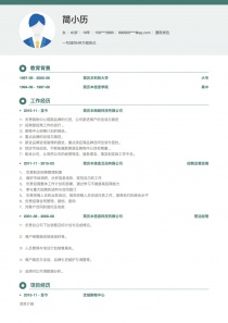 优秀的其他电子版个人简历模板