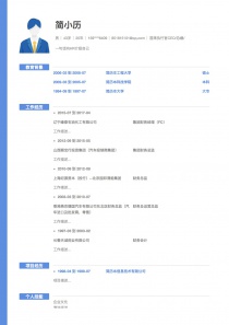 最新首席执行官CEO/总裁/总经理word简历模板