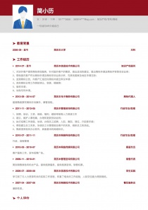 最新知识产权/专利/商标个人简历模板下载word格式