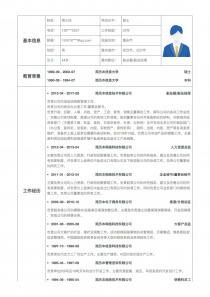 最新副总裁/副总经理简历模板下载word格式