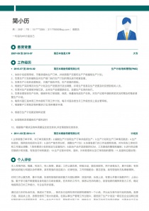 调度员简历模板下载word格式