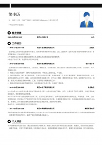 最新会计/会计师找工作个人简历模板范文