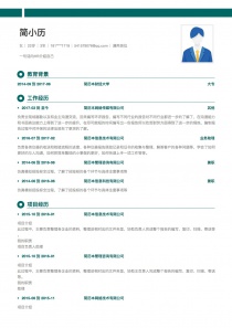 优秀的其他免费简历