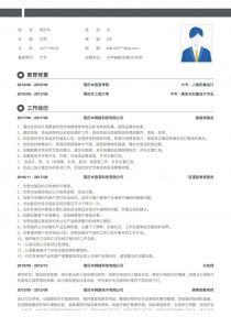 服装导购员简历模板