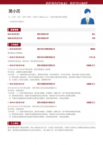 公务员/事业单位/科研机构找工作word简历模板